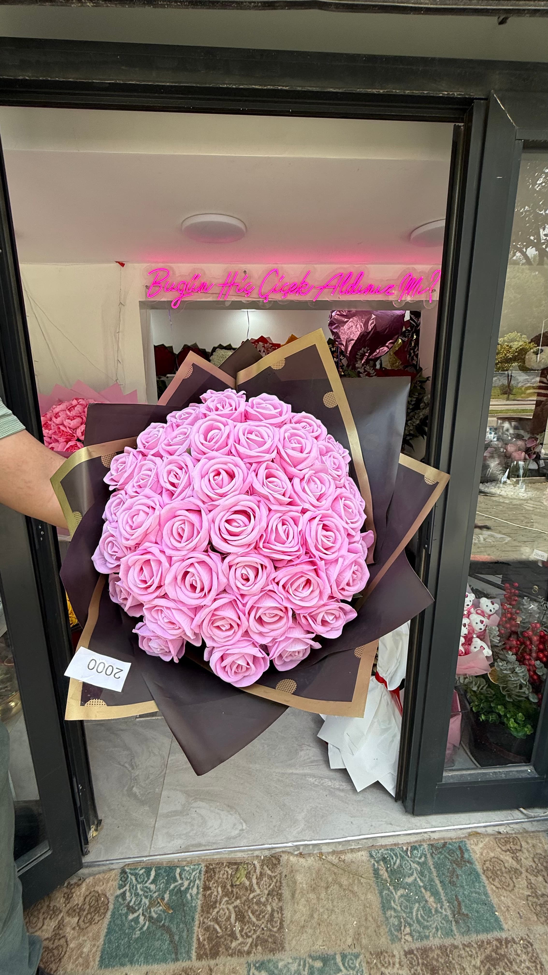 YAPAY GÜL BUKETLERİ 40LI (KIRMIZI-BEYAZ-PEMBE-SARI) 2