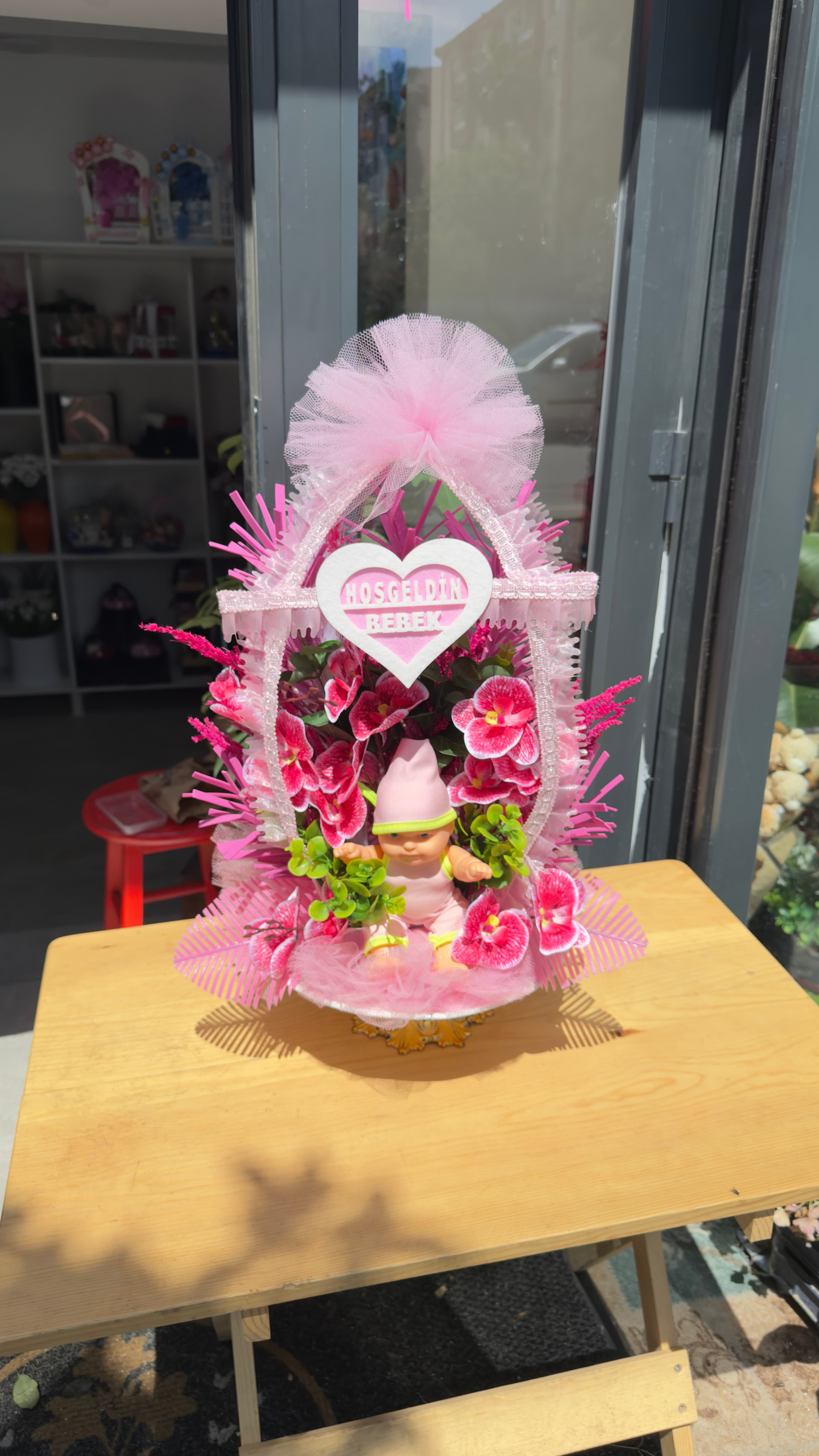 PEMBE KUBBE KIZ BEBEK