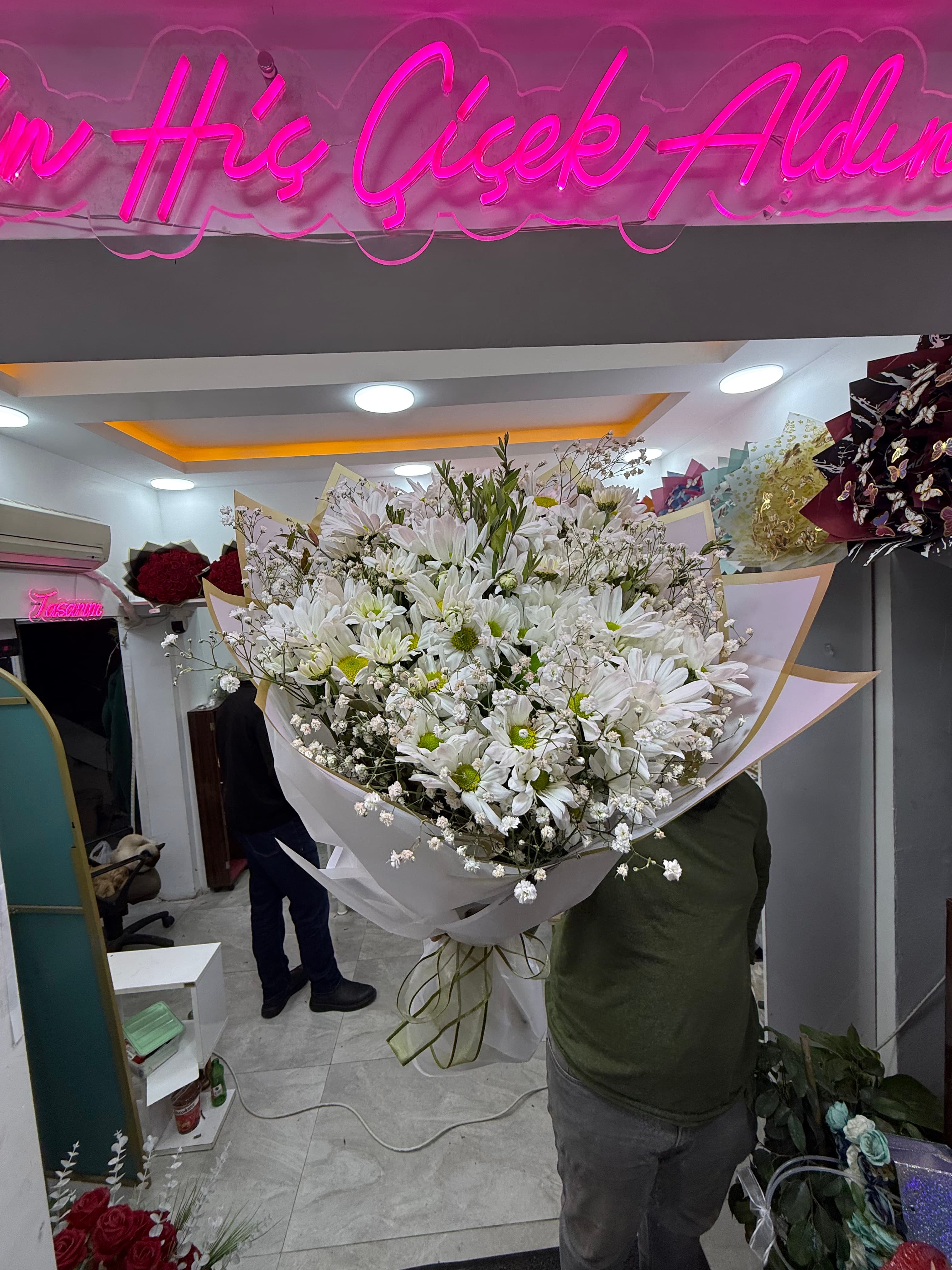 YERLİ PAPATYA BUKETİ