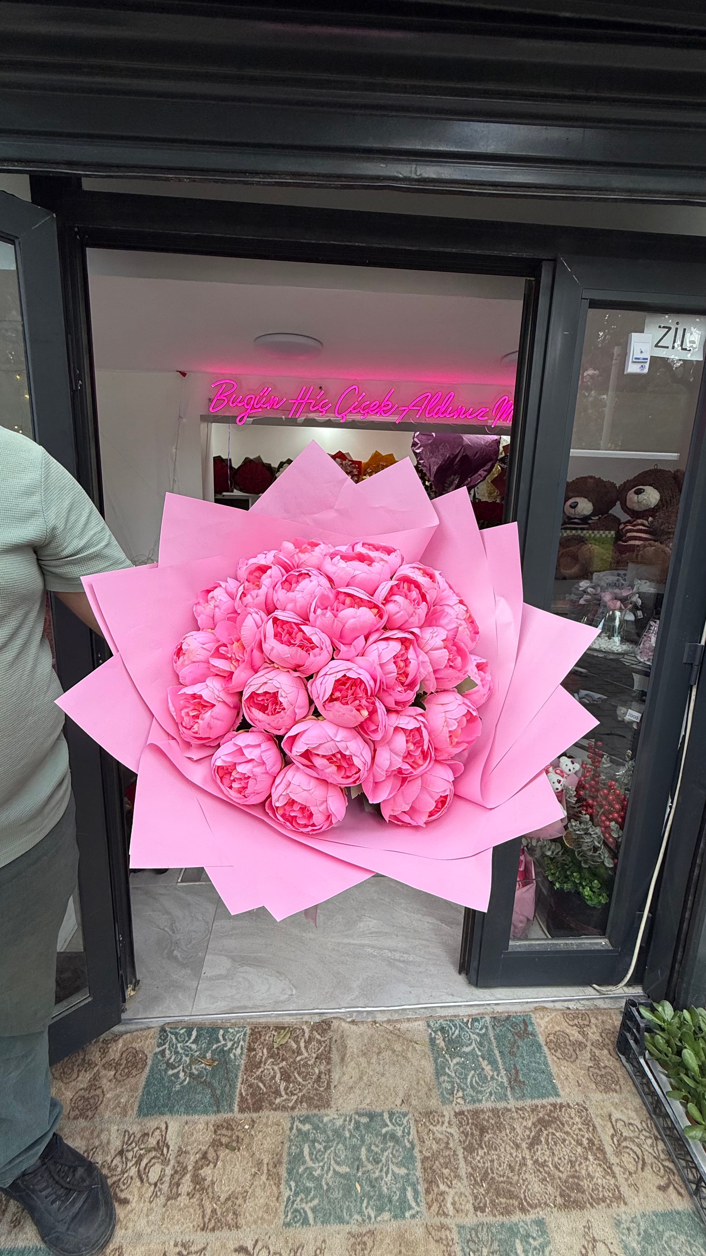 YAPAY ŞAKAYIK BUKETLERİ (KIRMIZI-PEMBE-BEYAZ)