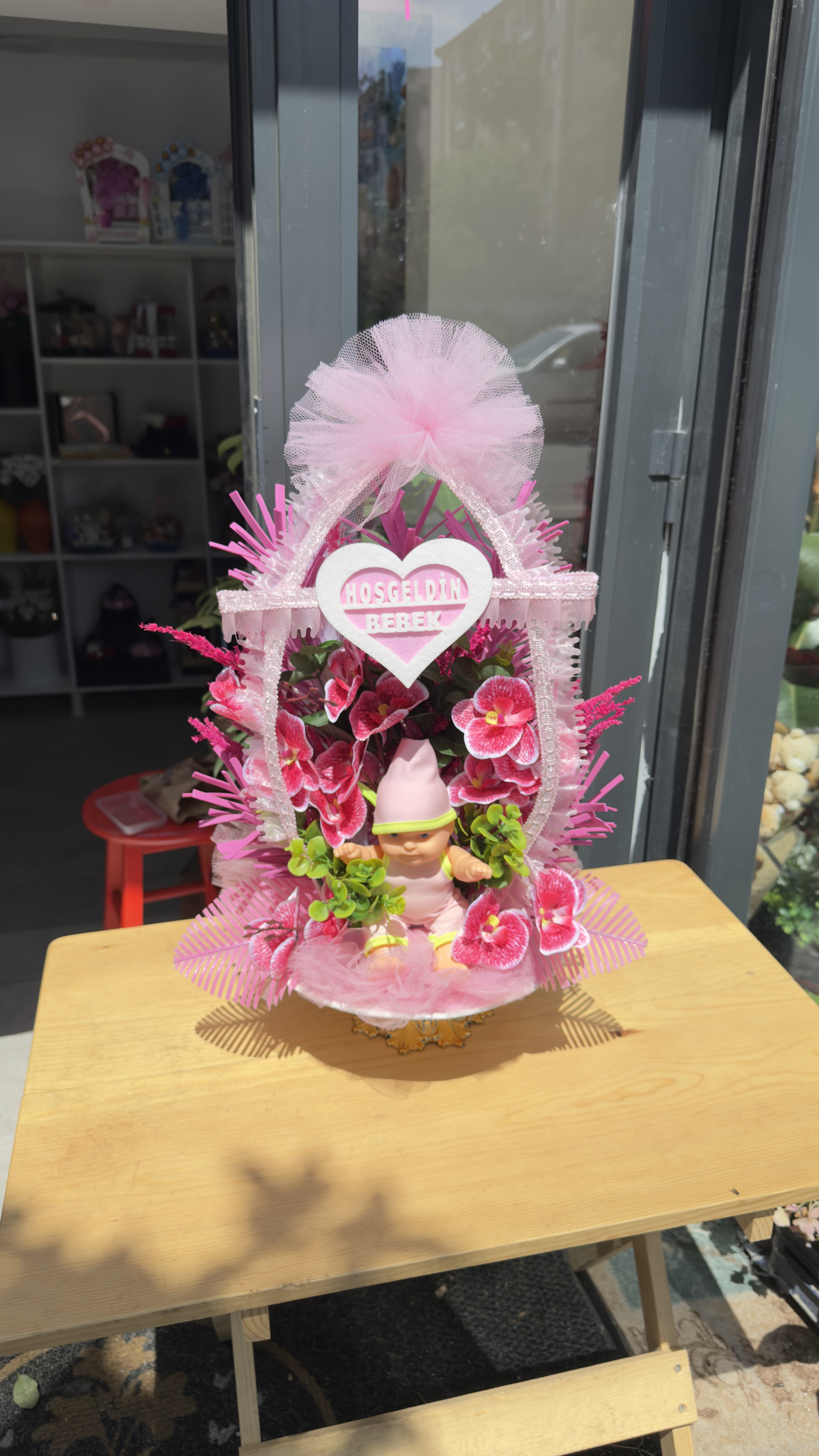PEMBE KUBBE KIZ BEBEK